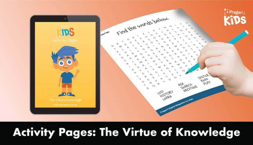 The Virtue of Knowledge Worksheet