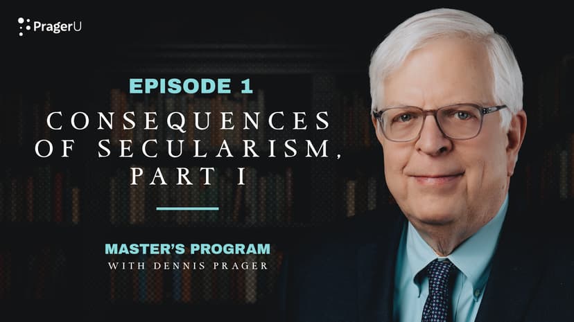 Episode 1: Consequences of Secularism, Part I