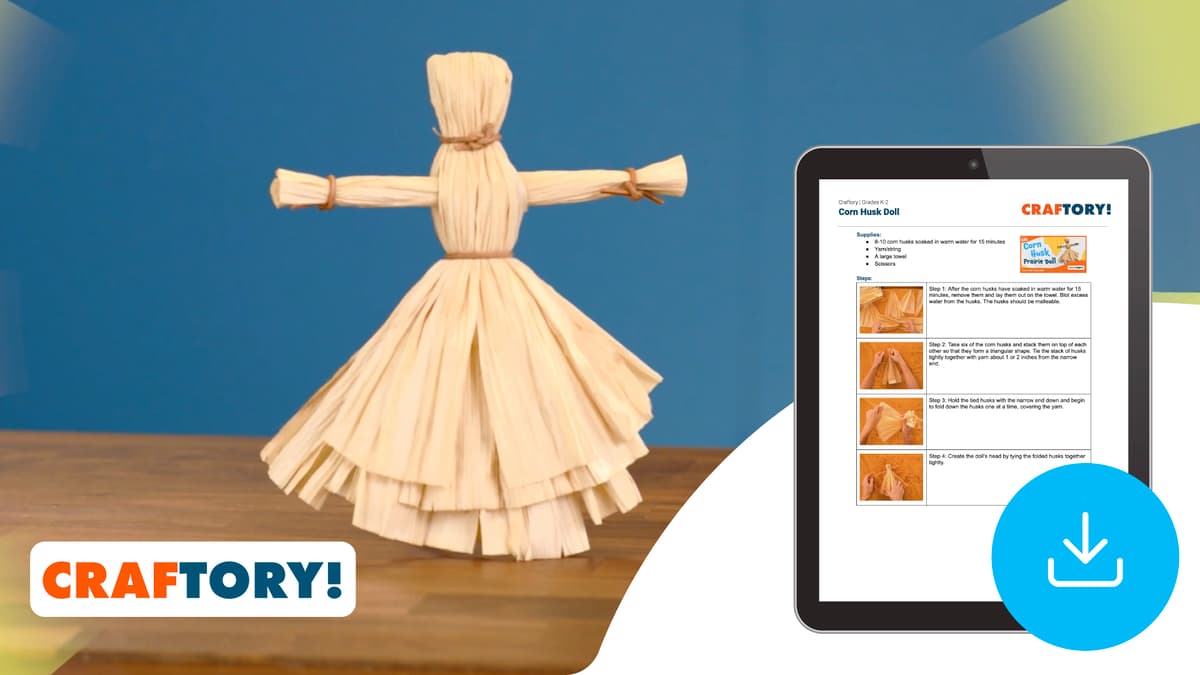 "Craftory: Corn Husk Doll" Instructions
