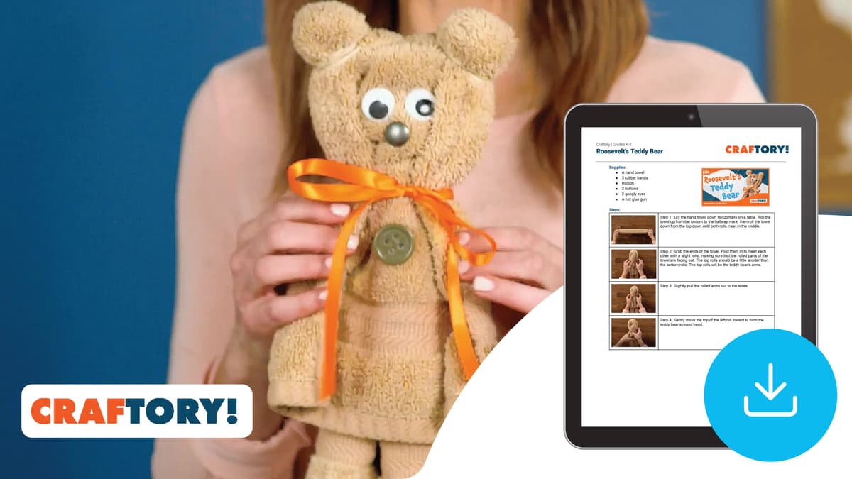 "Craftory: Roosevelt's Teddy Bear" Instructions 