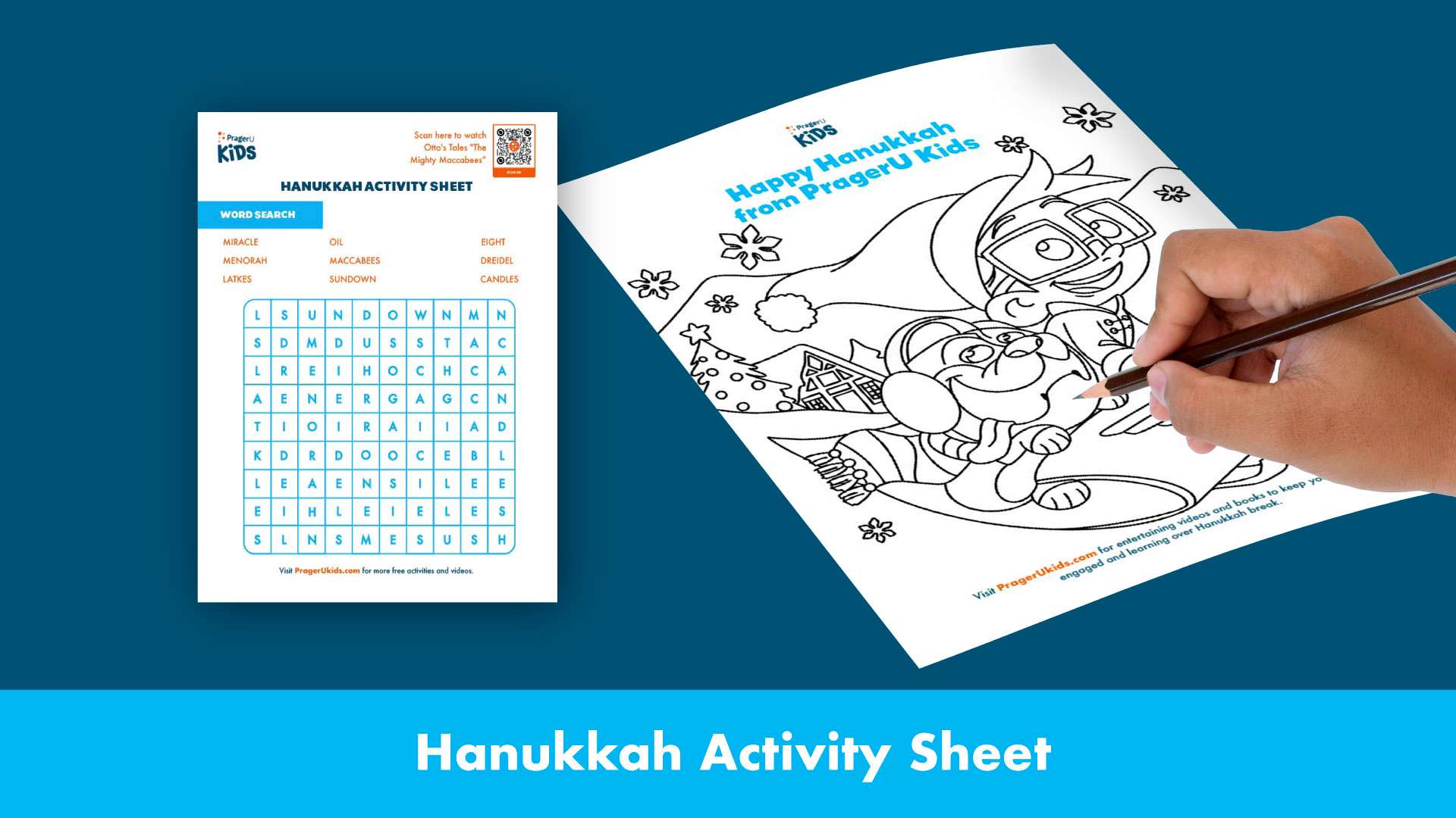 OT Activity Sheet Email Thumbnail Hanukkah