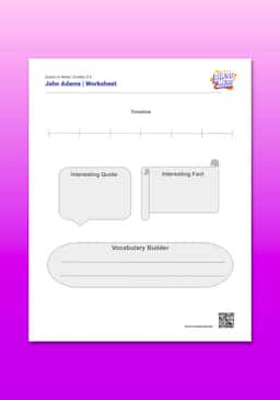 "Guess or Mess: John Adams" Worksheet