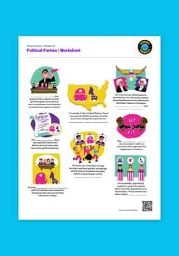 "Street Smarts: Political Parties" Worksheet