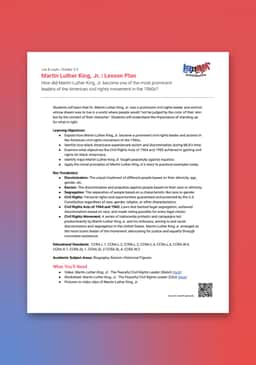 "Leo & Layla: Martin Luther King, Jr." Lesson Plan