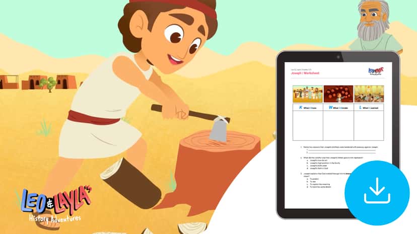 "Leo & Layla: Joseph" Worksheet