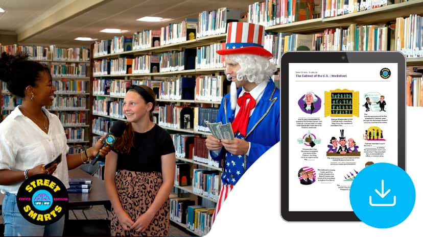 "Street Smarts: The Cabinet of the U.S." Worksheet
