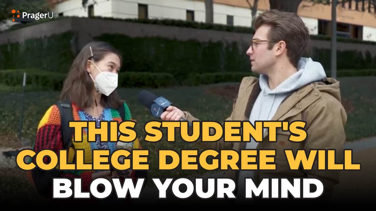 This Student's College Degree Will Blow Your Mind