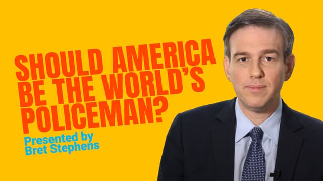 Should America Be the World's Policeman?