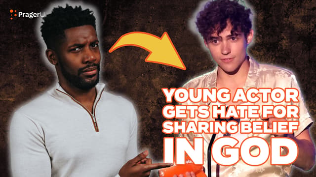 Young Actor Gets Hate for Sharing His Belief in God