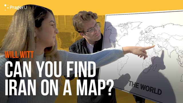 Can You Find Iran on a Map?