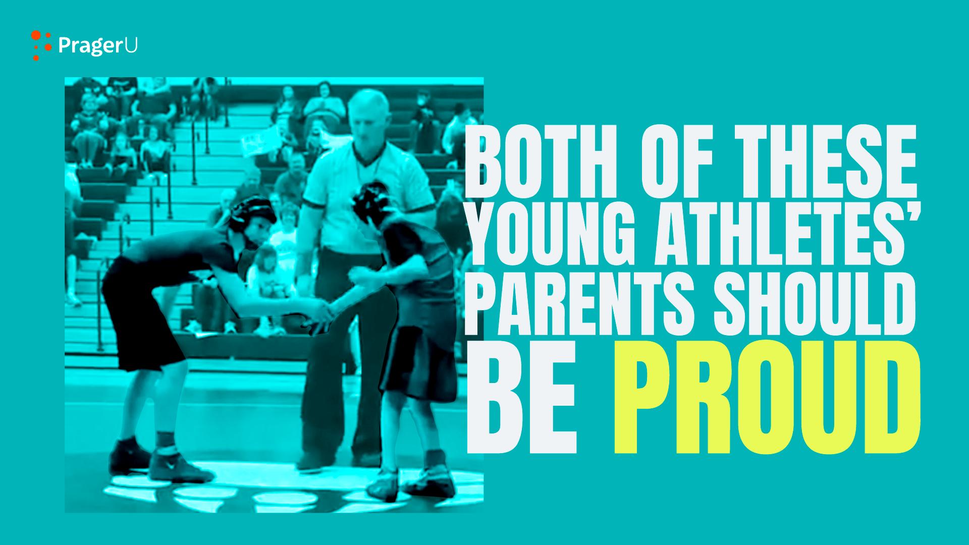 Both of These Young Athletes’ Parents Should Be Proud