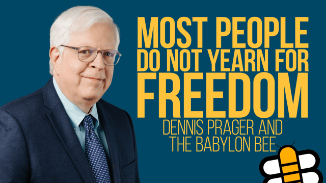 Most People Do Not Yearn for Freedom