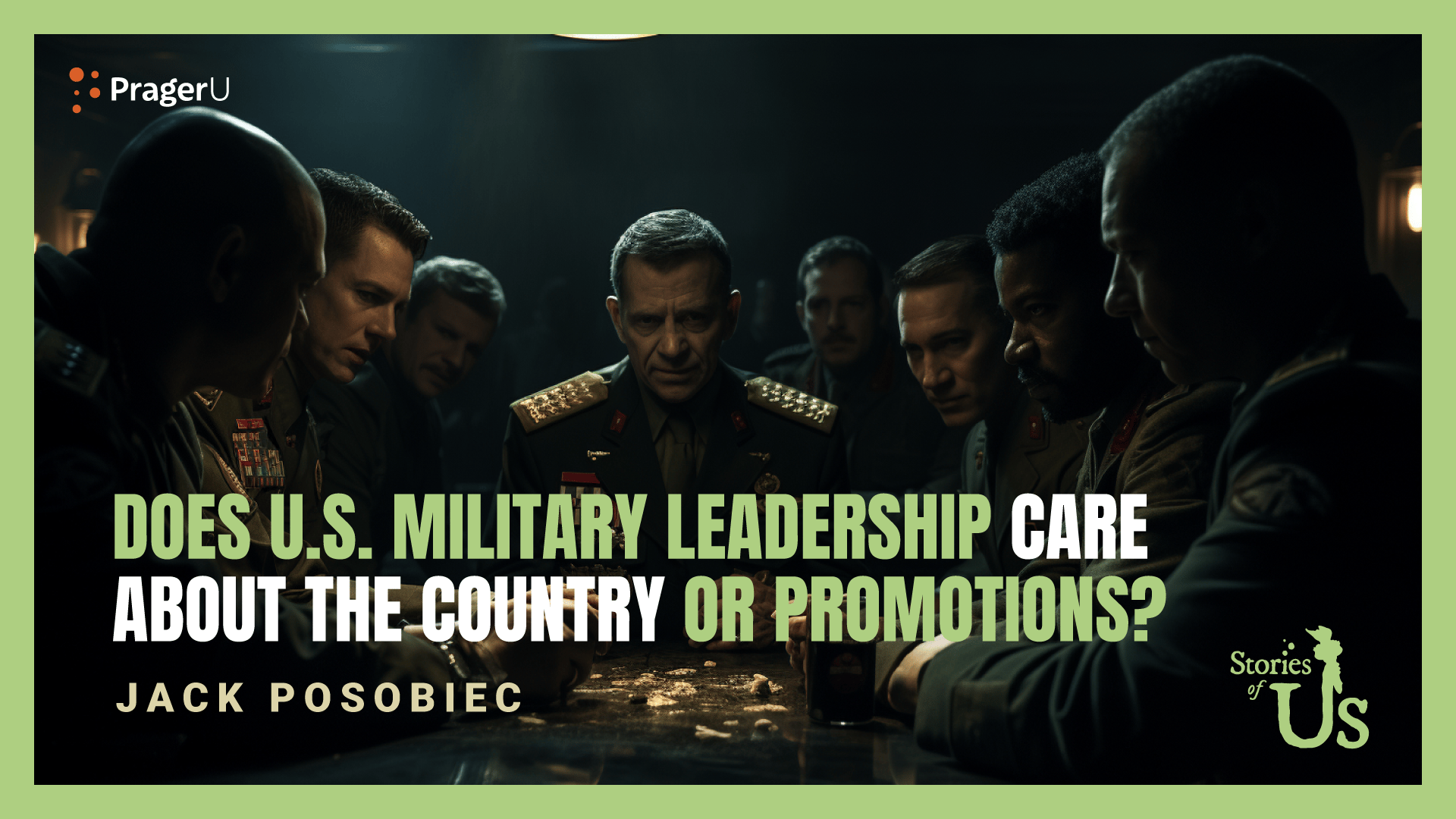 Does US Military Leadership Care about the Country or Promotions?