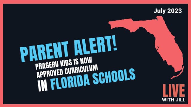 Parent Alert: PragerU Kids Is Now Approved Curriculum in Florida Schools