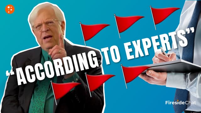 "According to Experts" Is a Red Flag