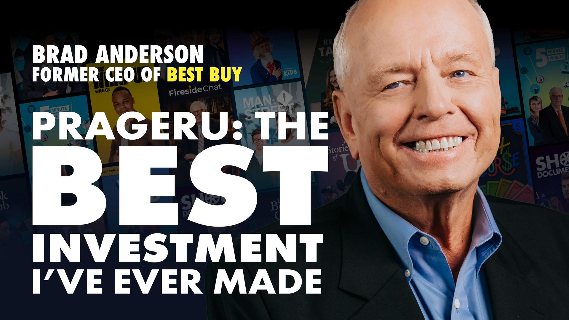 PragerU: The Best Investment I've Ever Made