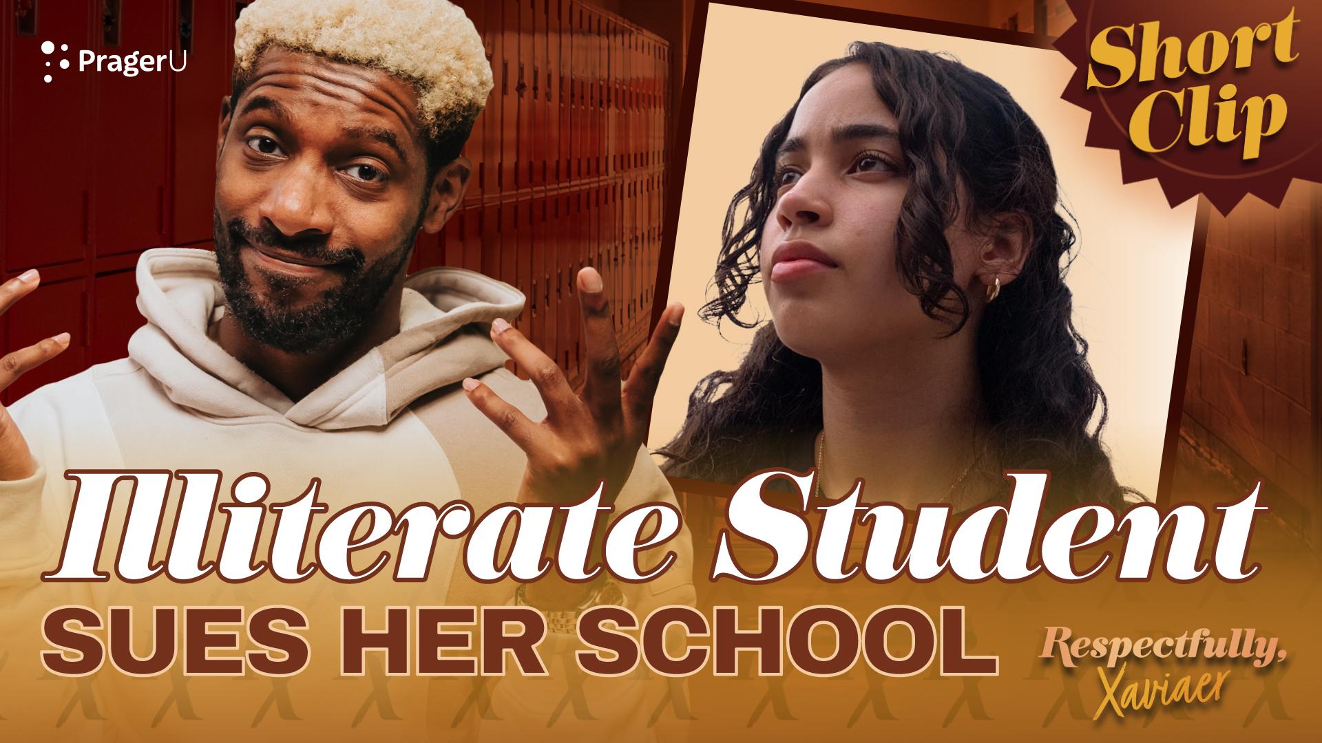 Illiterate Student Sues Her School