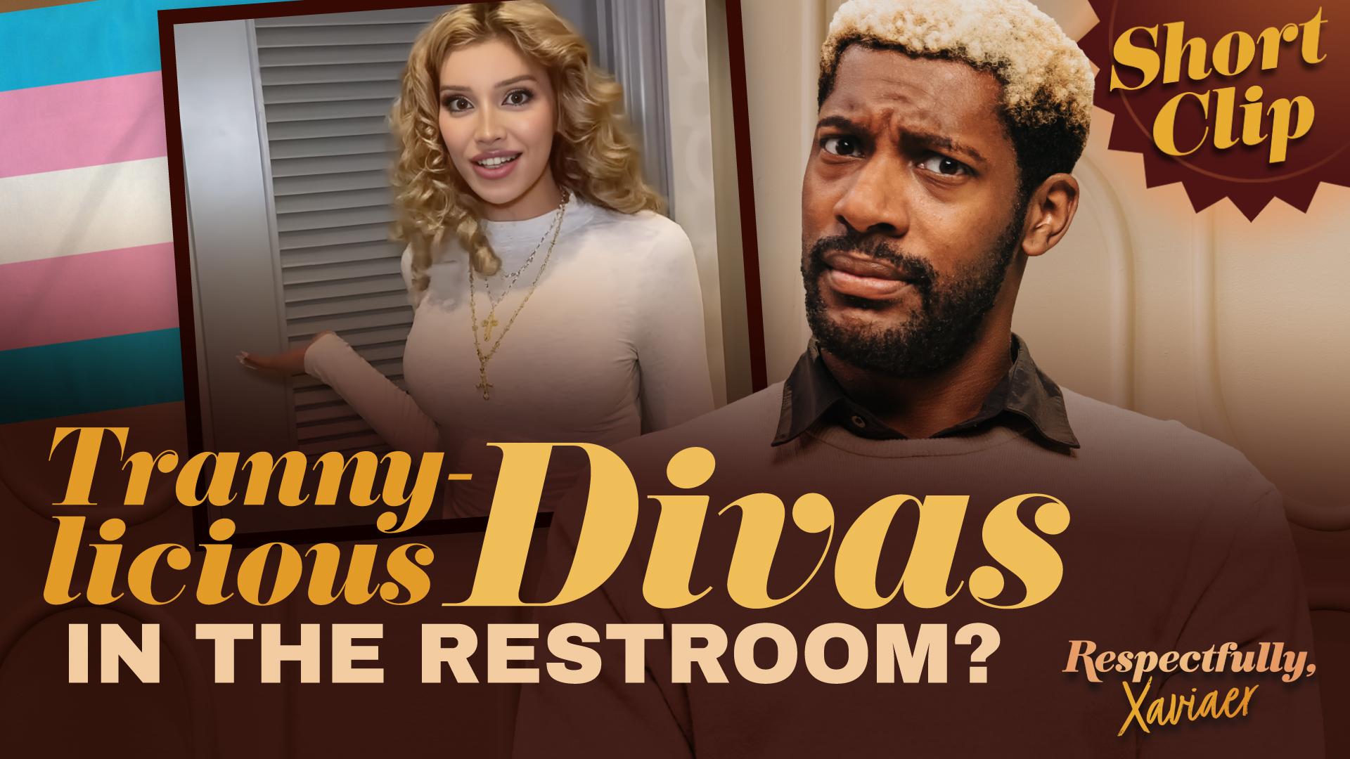 Trannylicious Divas In the Restroom?