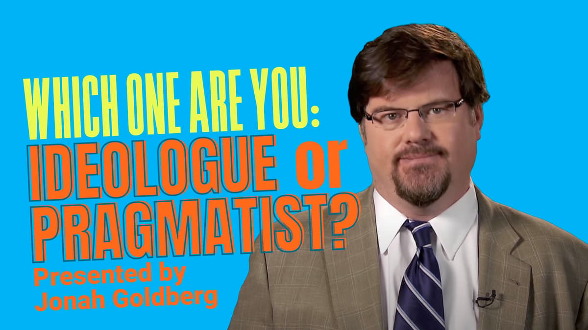 Which One Are You: Ideologue or Pragmatist?