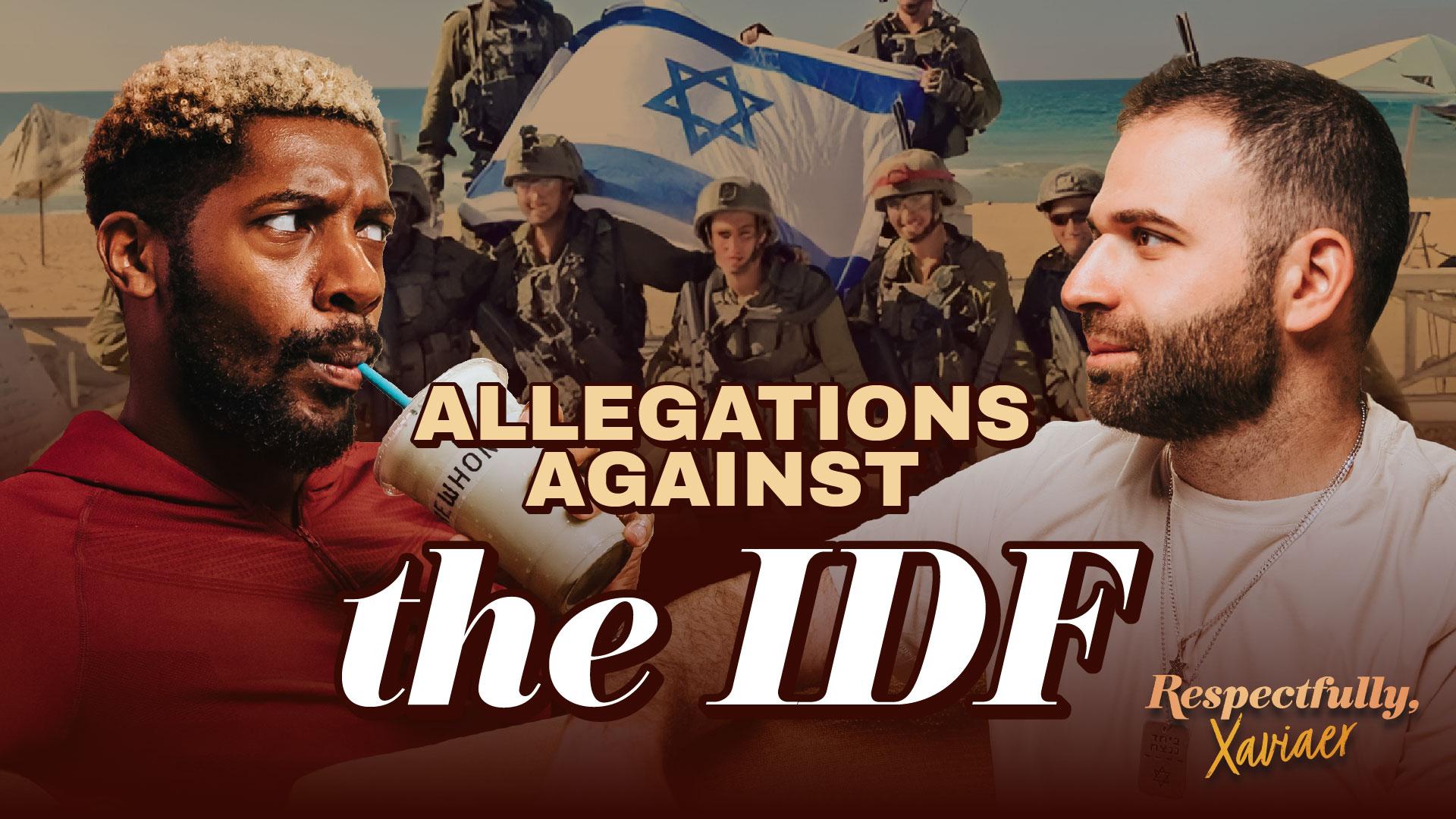 Allegations against the IDF