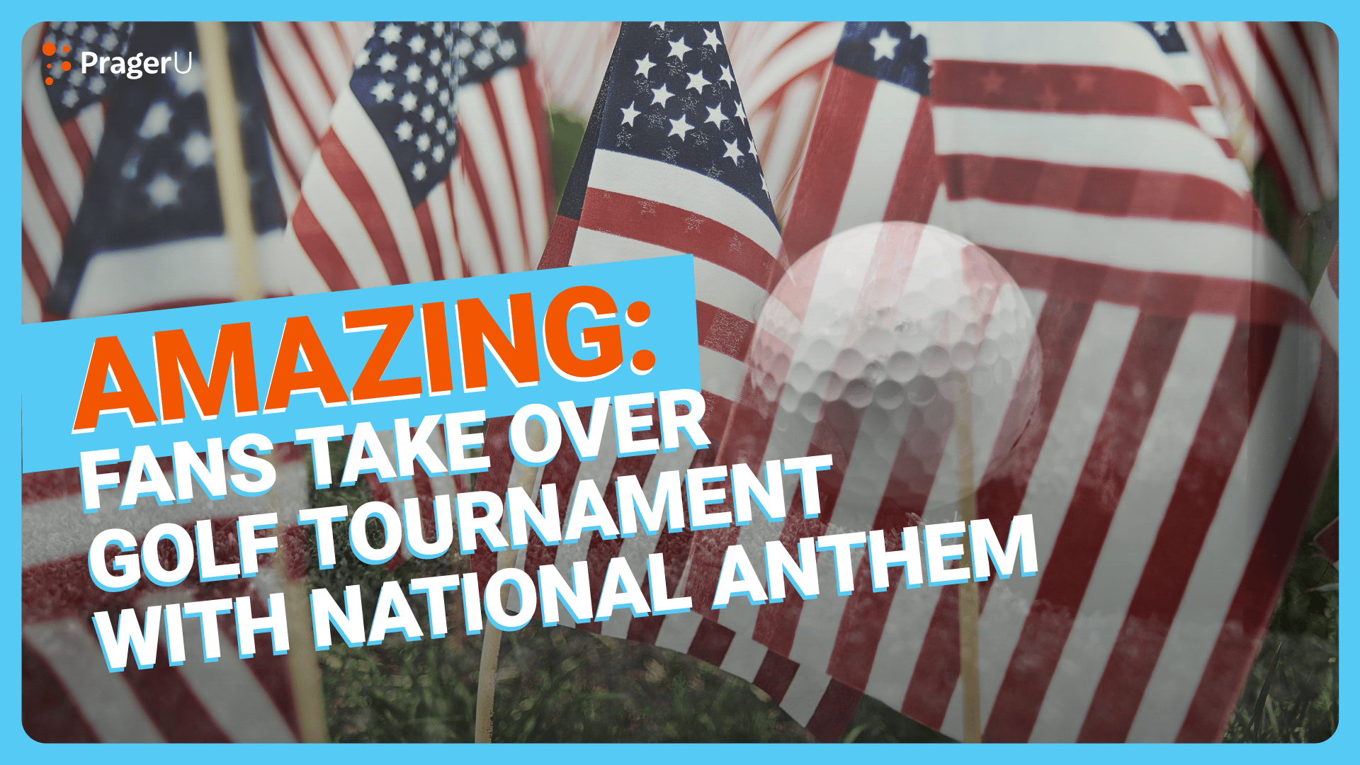 Fans Sing the National Anthem at Ryder Cup