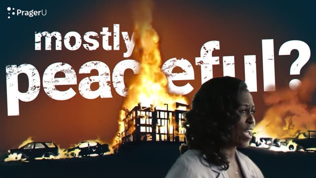 Are the Protests Mostly Peaceful?