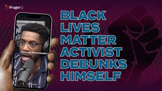Black Lives Matter Activist Debunks Himself