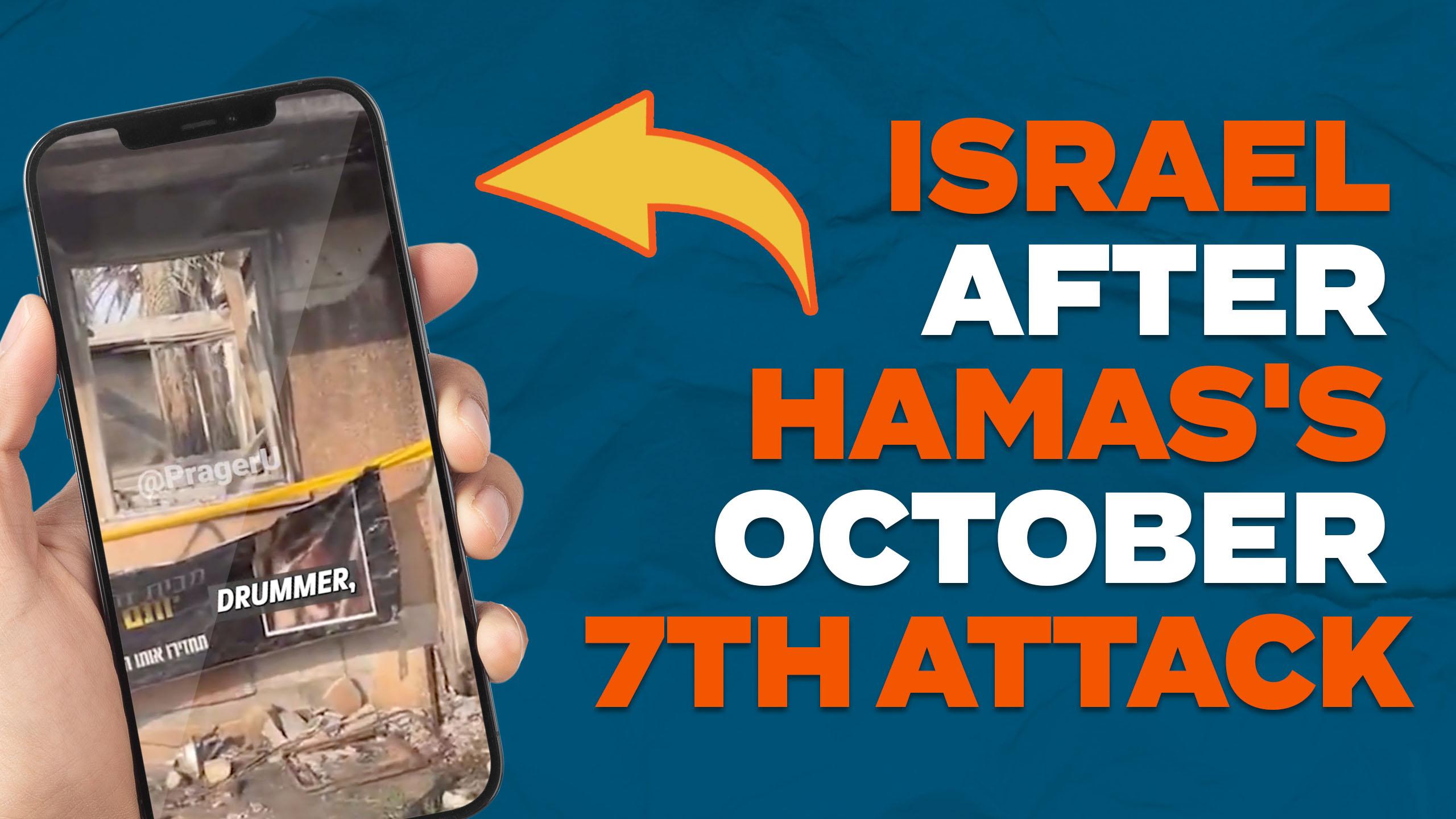 Xaviaer DuRousseau in Israel after October 7th Attack