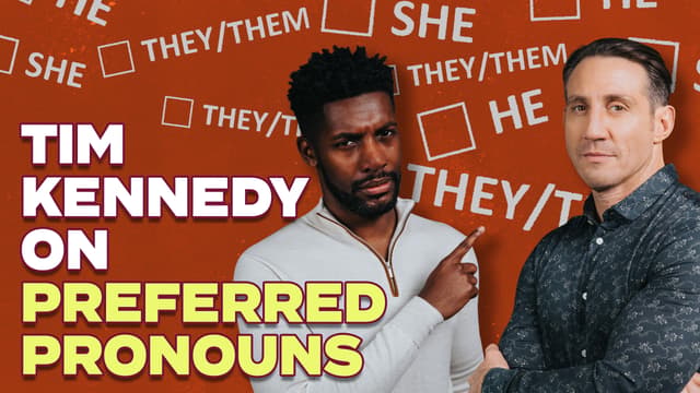 Tim Kennedy Says We Should Not Be Forced to Use Preferred Pronouns