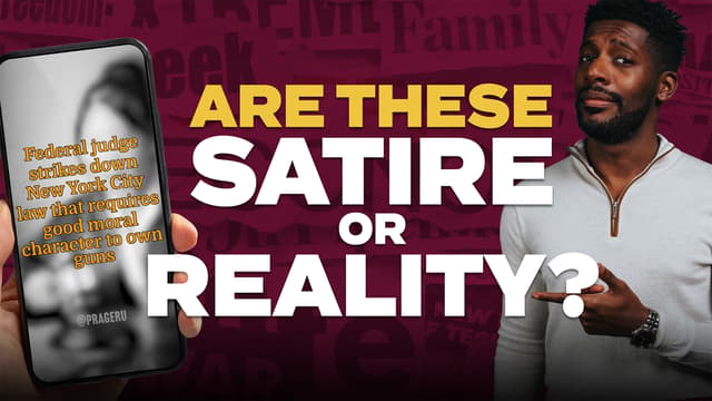 Which of These Headlines Are Satire or Reality?