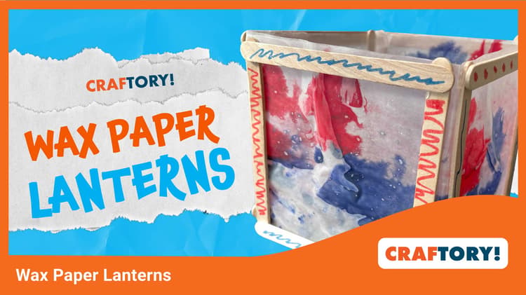 Wax Paper Lanterns
