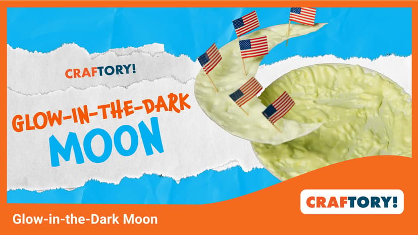 Glow-in-the-Dark Moon