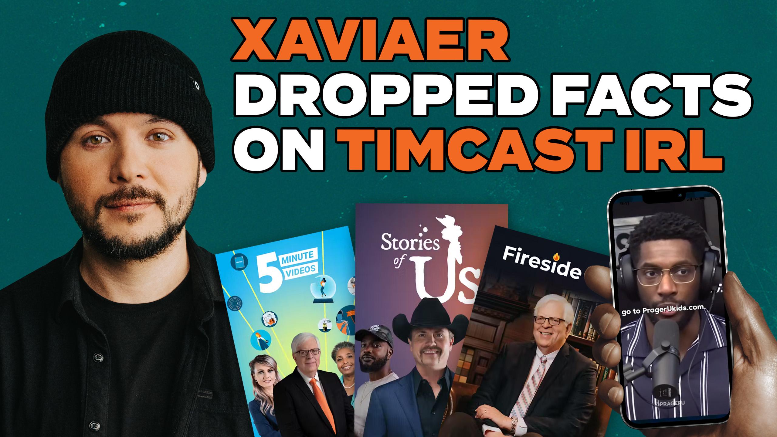 Xaviaer DuRousseau Shares Invaluable Education Tools on Timcast IRL