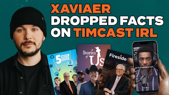 Xaviaer DuRousseau Shares Invaluable Education Tools on Timcast IRL