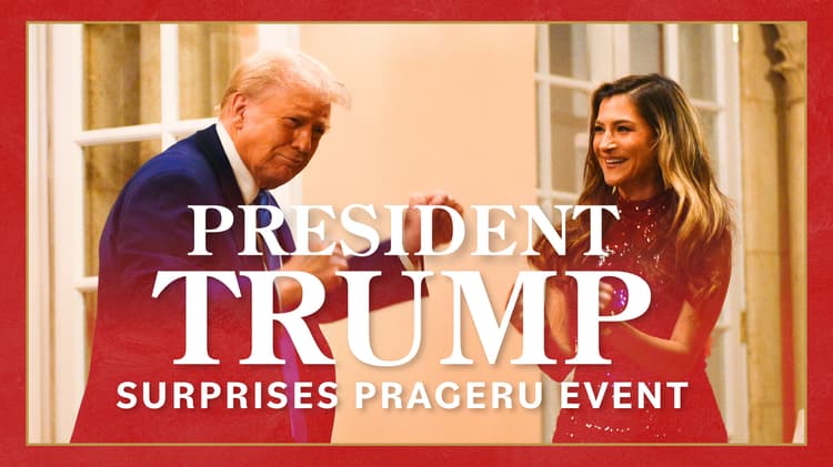 President Trump Surprises PragerU Event