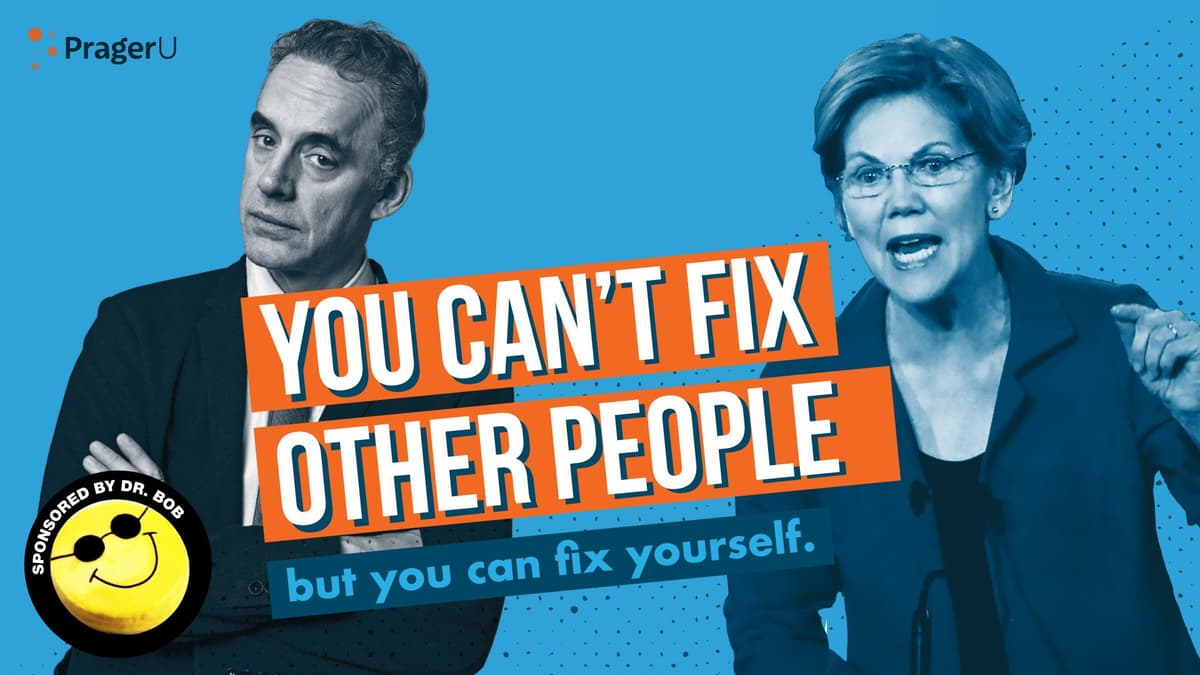You Can't Fix Other People, But You Can Fix Yourself