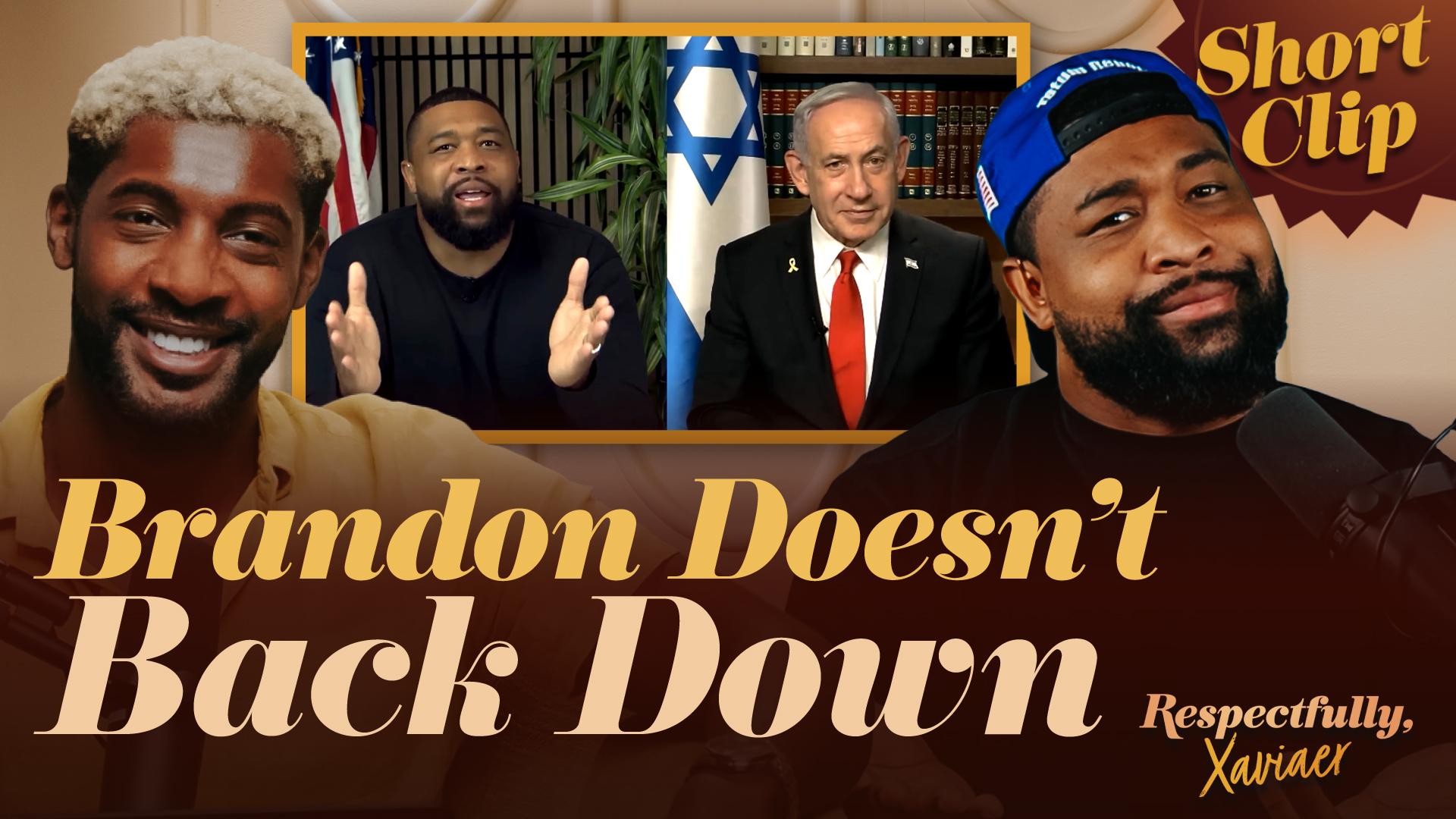 Brandon Tatum Responds to Netanyahu Interview Backlash