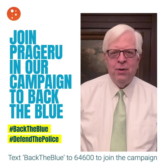 Join PragerU in Our Campaign to Back the Blue