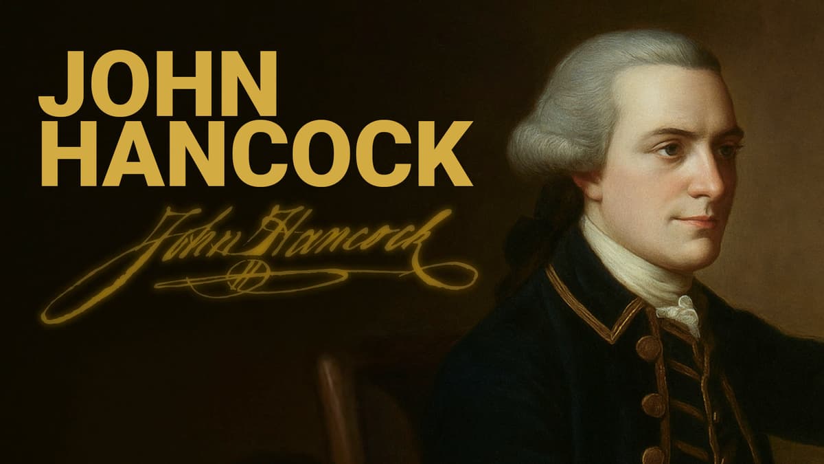 Road to Liberty: John Hancock