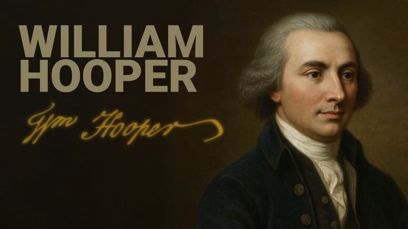 Road to Liberty: William Hooper