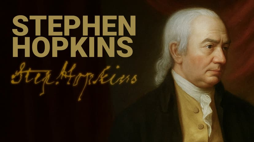 Road to Liberty: Stephen Hopkins