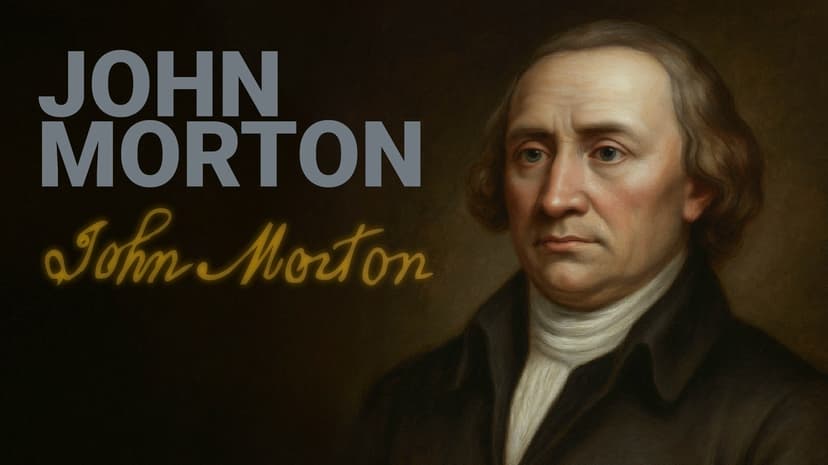 Road to Liberty: John Morton 