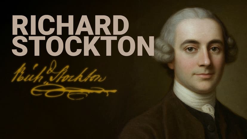 Road to Liberty: Richard Stockton