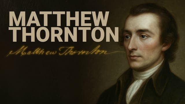 Road to Liberty: Matthew Thornton