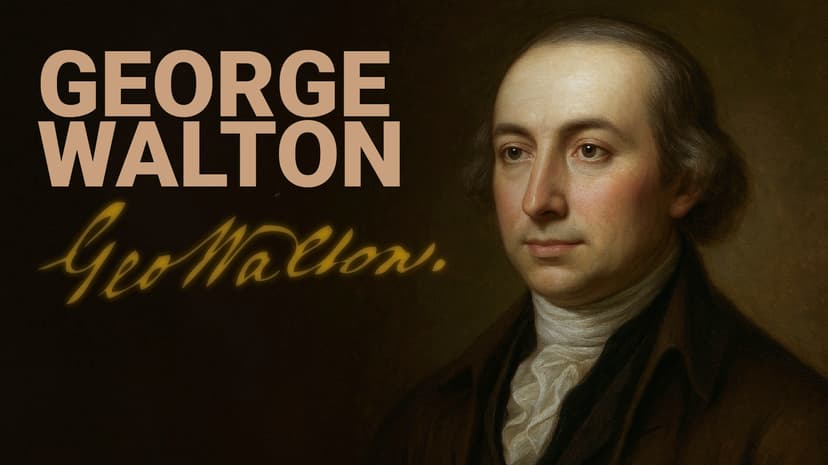 Road to Liberty: George Walton
