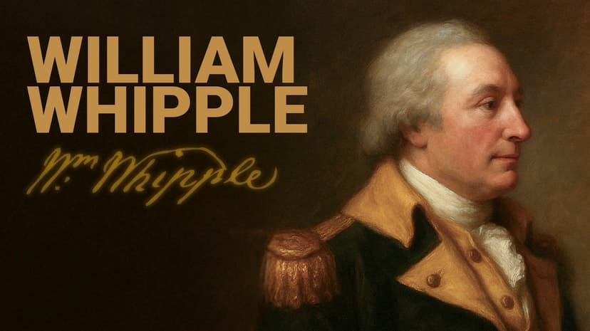 Road to Liberty: William Whipple