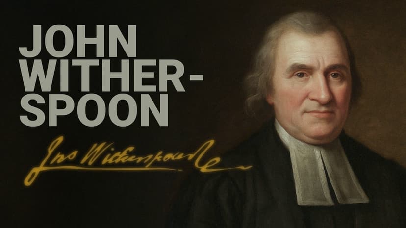 Road to Liberty: John Witherspoon