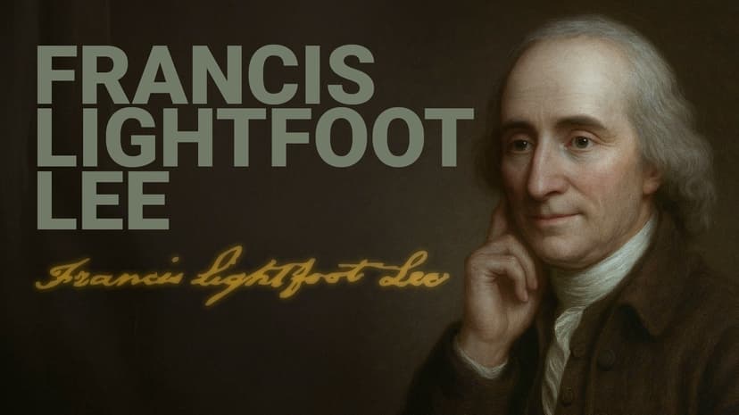 Road to Liberty: Francis Lightfoot Lee
