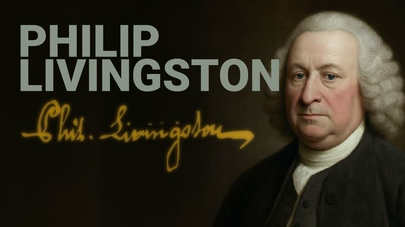 Road to Liberty: Philip Livingston