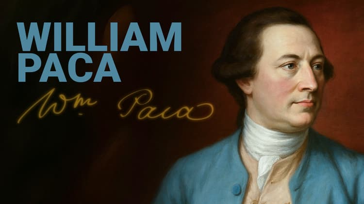 Road to Liberty: William Paca